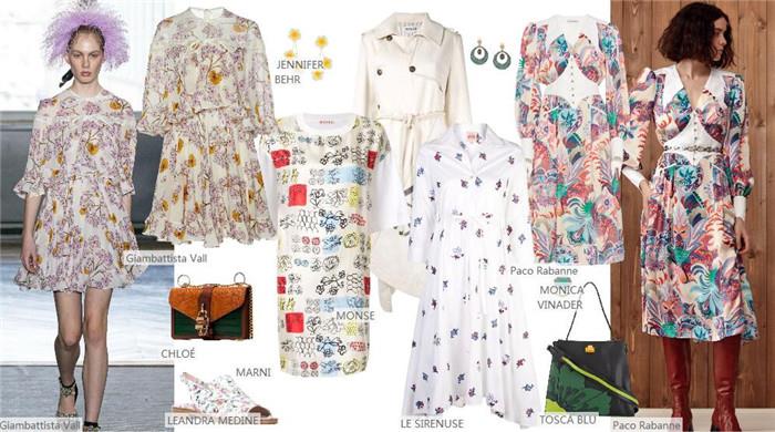 flower pattern dress